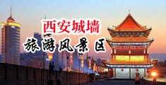 丰满美女秘书日批视频中国陕西-西安城墙旅游风景区